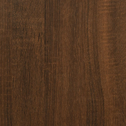Wandschränke 2 Stk. Braun Eichen-Optik Holzwerkstoff - Pazzar.ch