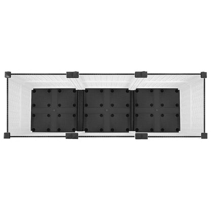 Hochbeet 120x40x38 cm Polypropylen