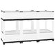 Hochbeet 120x40x71 cm Polypropylen