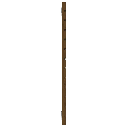 Wand-Kopfteil Honigbraun 166x3x91,5 cm Massivholz Kiefer - Pazzar.ch