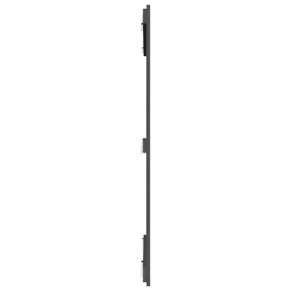 Wand-Kopfteil Grau 108x3x110 cm Massivholz Kiefer - Pazzar.ch