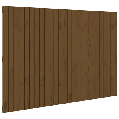 Wand-Kopfteil Honigbraun 166x3x110 cm Massivholz Kiefer - Pazzar.ch