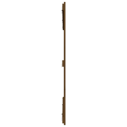 Wand-Kopfteil Honigbraun 166x3x110 cm Massivholz Kiefer - Pazzar.ch