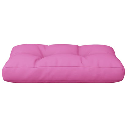 Palettenkissen Rosa 60x40x12 cm Stoff