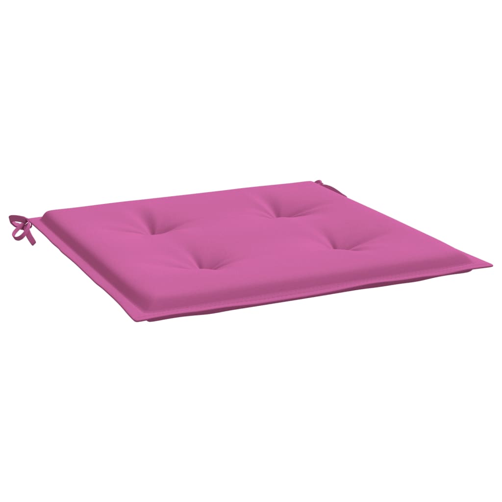 Gartenstuhl-Kissen 2 Stk. Rosa 40x40x3 cm Stoff - Pazzar.ch