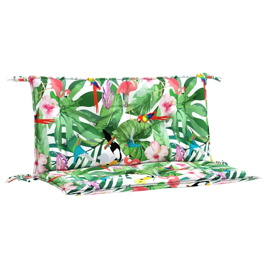 Gartenbank-Auflagen 2 Stk. Mehrfarbig 100x50x7 cm Stoff - Pazzar.ch