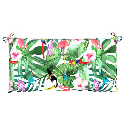 Gartenbank-Auflagen 2 Stk. Mehrfarbig 100x50x7 cm Stoff - Pazzar.ch