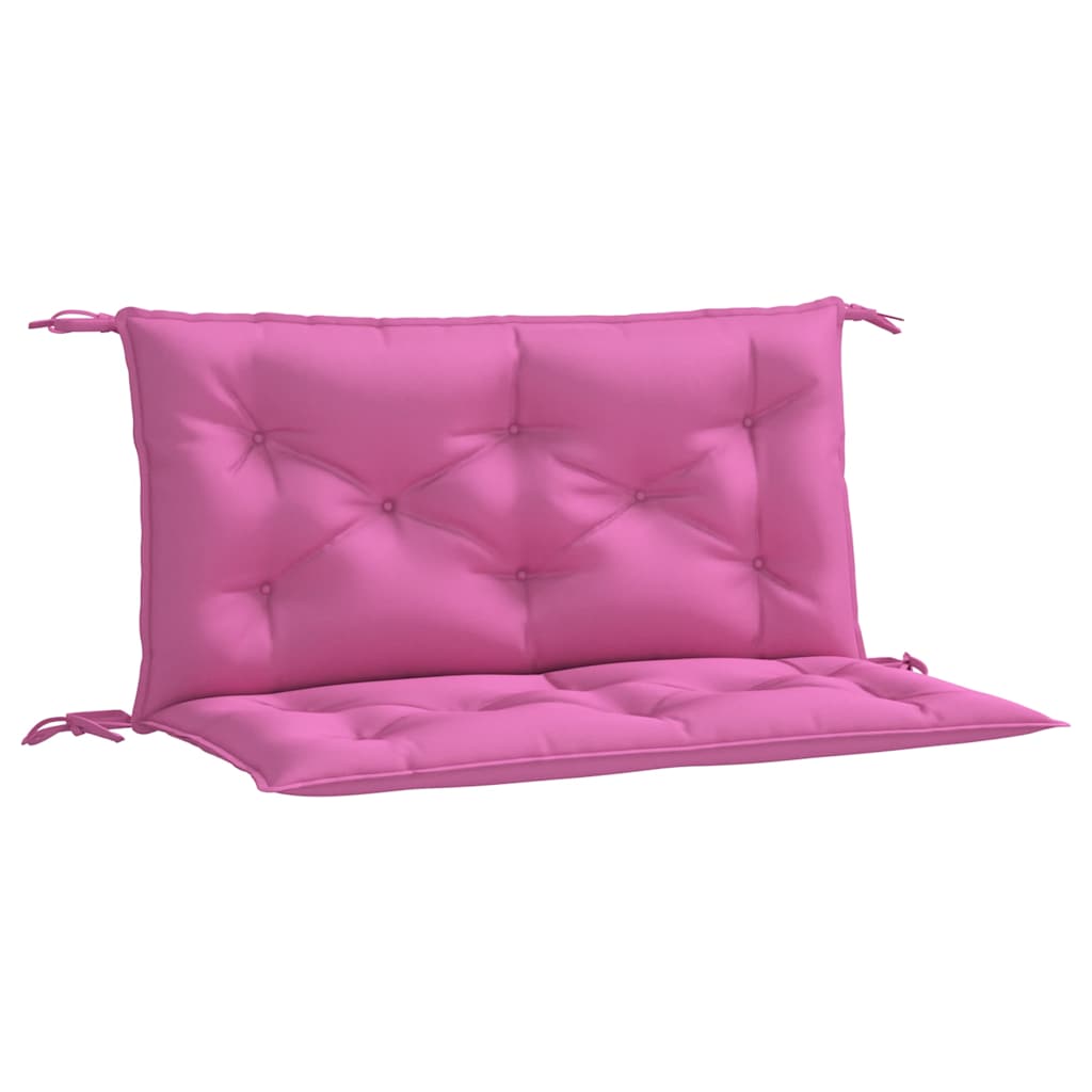 Gartenbank-Auflagen 2 Stk. Rosa 100x50x7 cm Stoff - Pazzar.ch