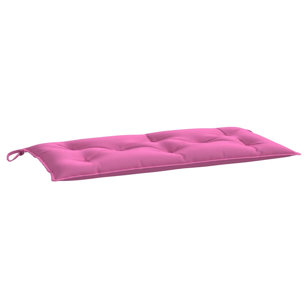 Gartenbank-Auflagen 2 Stk. Rosa 100x50x7 cm Stoff - Pazzar.ch