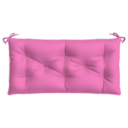 Gartenbank-Auflagen 2 Stk. Rosa 100x50x7 cm Stoff - Pazzar.ch