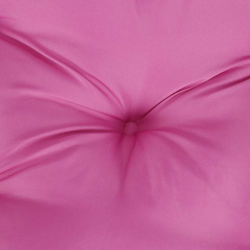 Gartenbank-Auflagen 2 Stk. Rosa 100x50x7 cm Stoff - Pazzar.ch
