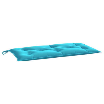 Gartenbank-Auflagen 2 Stk. Türkis 100x50x7 cm Stoff - Pazzar.ch