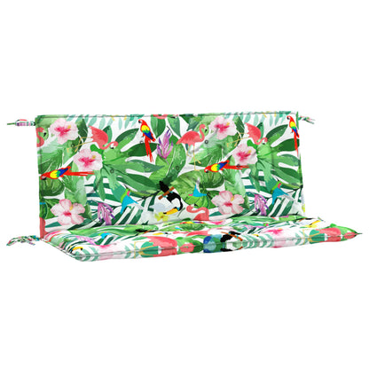 Gartenbank-Auflagen 2 Stk. Mehrfarbig 120x50x7 cm Stoff - Pazzar.ch