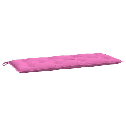 Gartenbank-Auflagen 2 Stk. Rosa 120x50x7 cm Stoff - Pazzar.ch