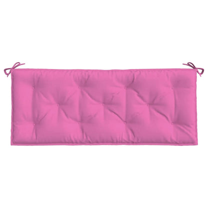 Gartenbank-Auflagen 2 Stk. Rosa 120x50x7 cm Stoff - Pazzar.ch
