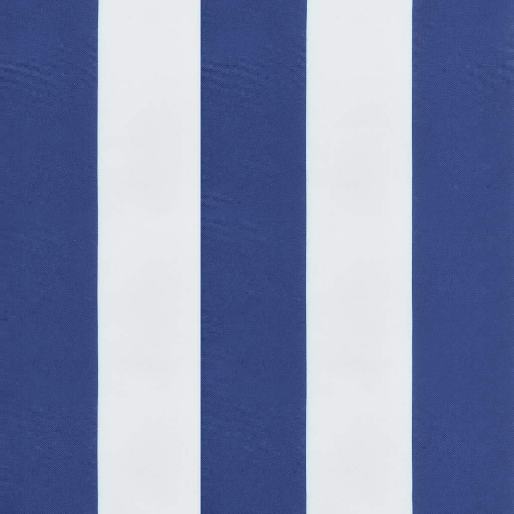 Gartenbank-Auflagen 2 Stk. Blau&Weiß Gestreift 150x50x7cm Stoff - Pazzar.ch