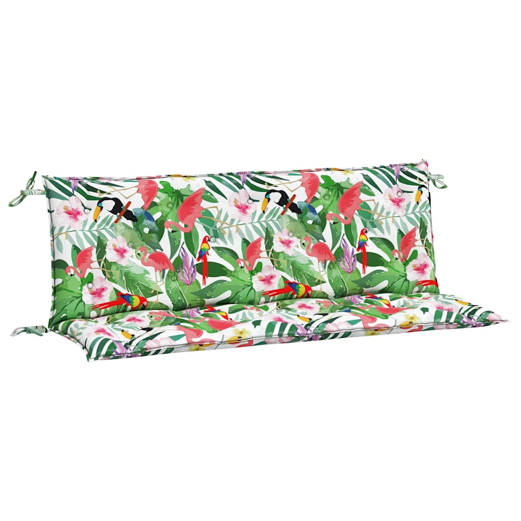 Gartenbank-Auflagen 2 Stk. Mehrfarbig 150x50x7 cm Stoff - Pazzar.ch