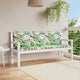 Gartenbank-Auflagen 2 Stk. Mehrfarbig 150x50x7 cm Stoff