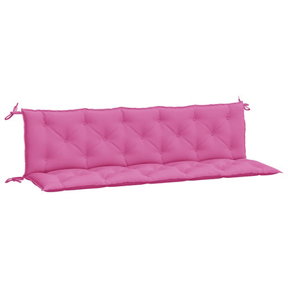Gartenbank-Auflagen 2 Stk. Rosa Oxford-Gewebe - Pazzar.ch