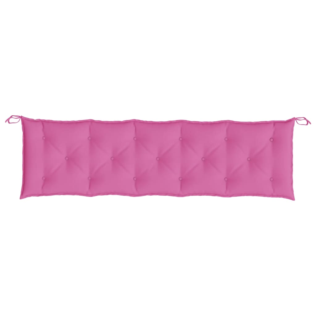 Gartenbank-Auflagen 2 Stk. Rosa Oxford-Gewebe - Pazzar.ch