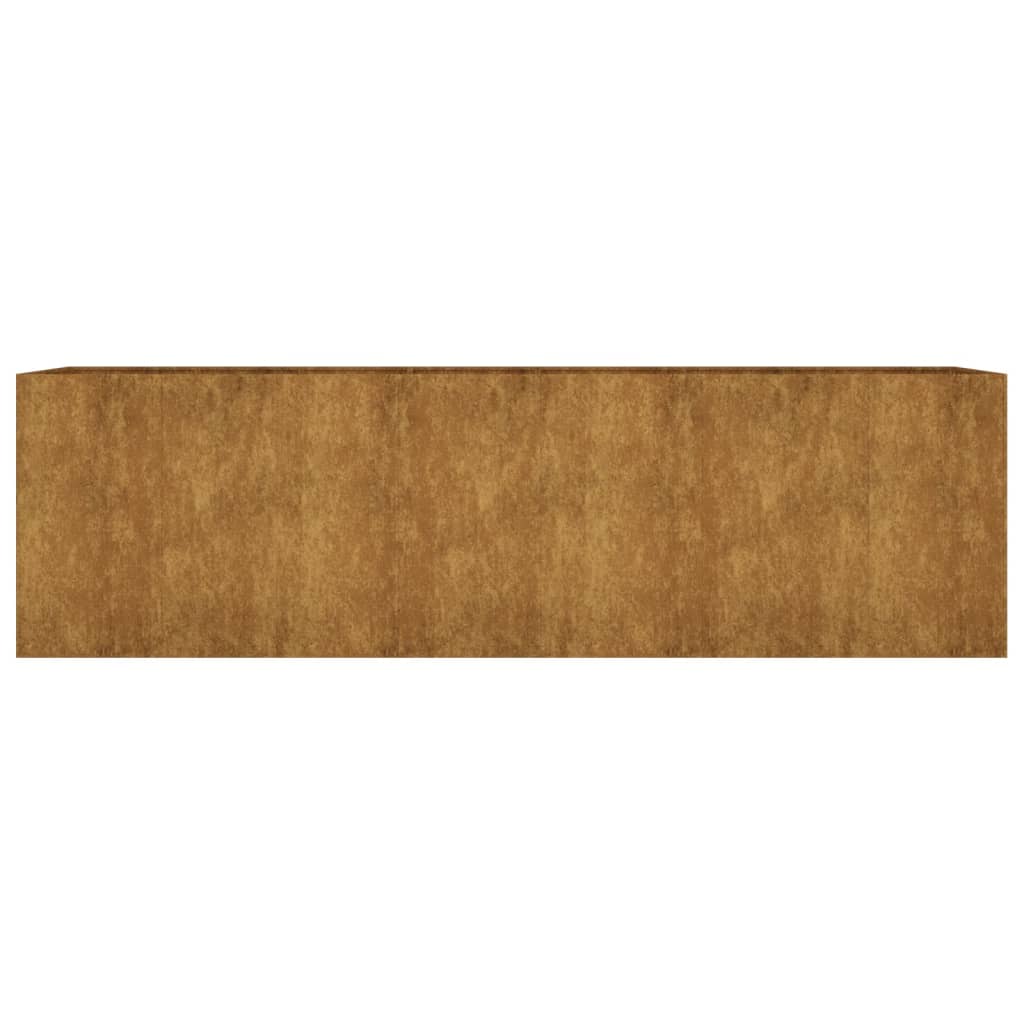 Hochbeet 280x80x80 cm Cortenstahl - Pazzar.ch