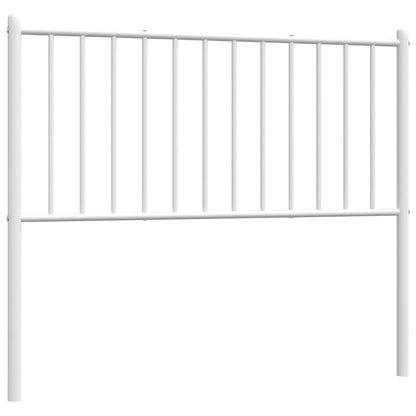 Kopfteil Metall Weiß 100 cm - Pazzar.ch
