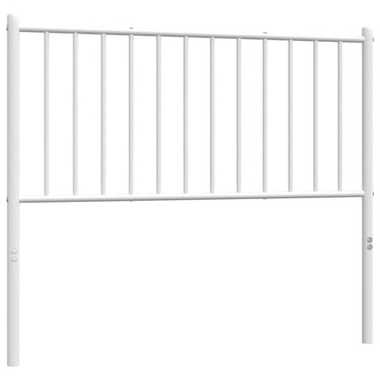 Kopfteil Metall Weiß 100 cm - Pazzar.ch
