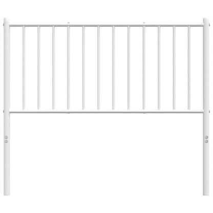 Kopfteil Metall Weiß 100 cm - Pazzar.ch