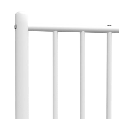Kopfteil Metall Weiß 100 cm - Pazzar.ch