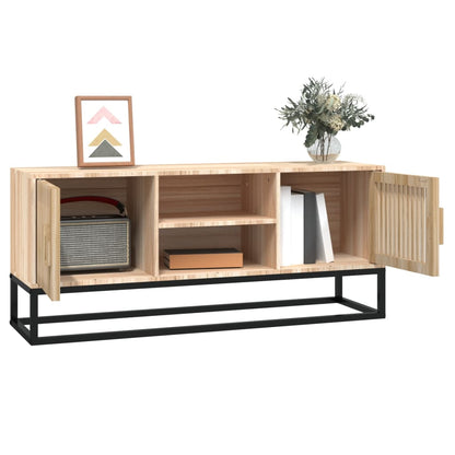TV-Schrank 105x30x45 cm Holzwerkstoff und Eisen - Pazzar.ch