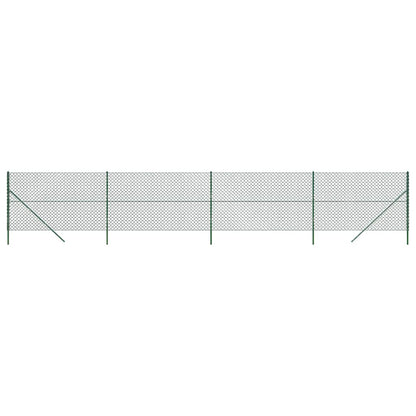 Maschendrahtzaun Grün 1,6x10 m