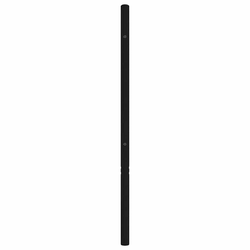 Kopfteil Metall Schwarz 193 cm