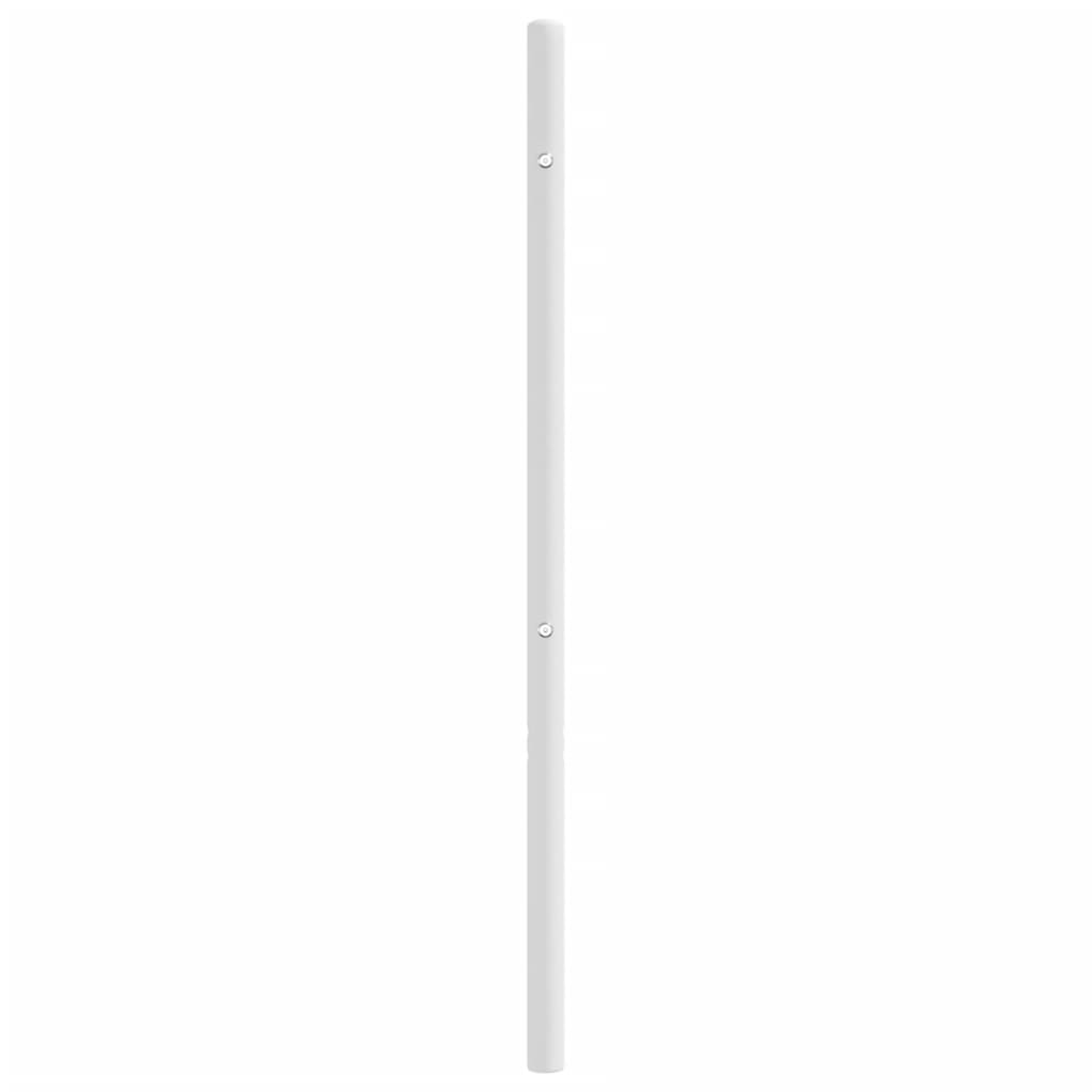 Kopfteil Metall Weiß 193 cm
