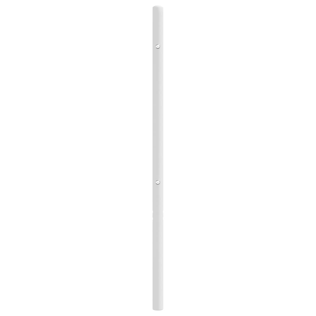 Kopfteil Metall Weiß 200 cm