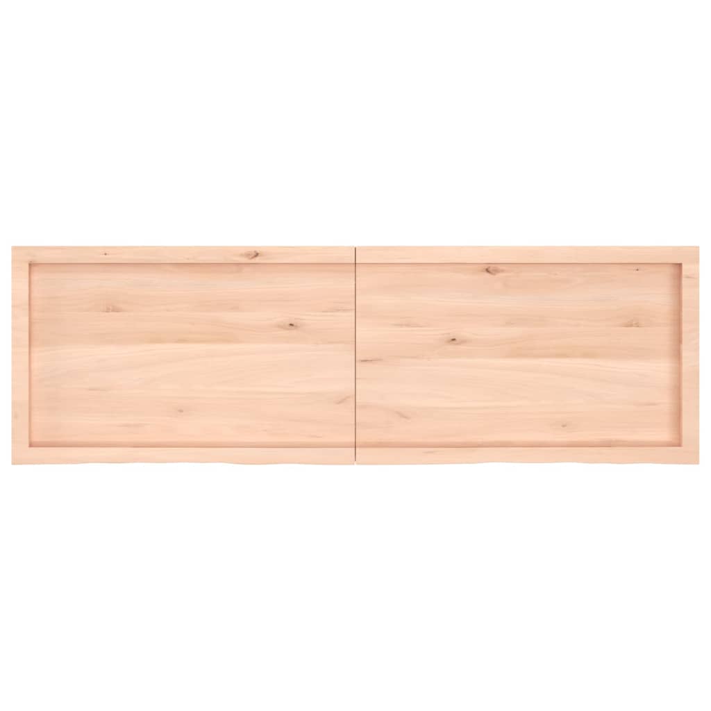 Wandregal 160x50x(2-4) cm Massivholz Eiche Unbehandelt - Pazzar.ch