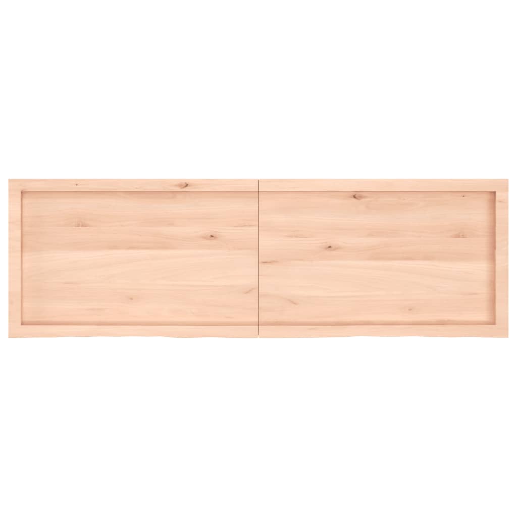 Wandregal 160x50x(2-6) cm Massivholz Eiche Unbehandelt - Pazzar.ch