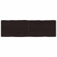 Tischplatte 160x50x(2-6) cm Massivholz Behandelt Baumkante