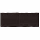 Tischplatte 160x60x(2-4) cm Massivholz Behandelt Baumkante