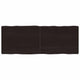 Tischplatte 160x60x(2-6) cm Massivholz Behandelt Baumkante