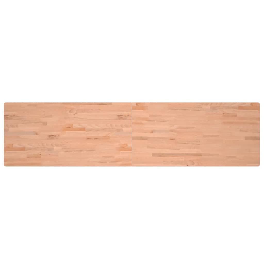 Schreibtischplatte 220x55x2,5 cm Massivholz Buche - Pazzar.ch