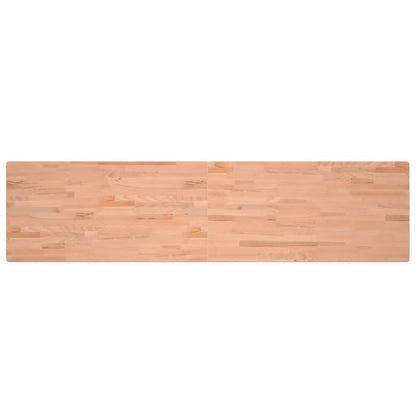 Schreibtischplatte 220x55x2,5 cm Massivholz Buche - Pazzar.ch