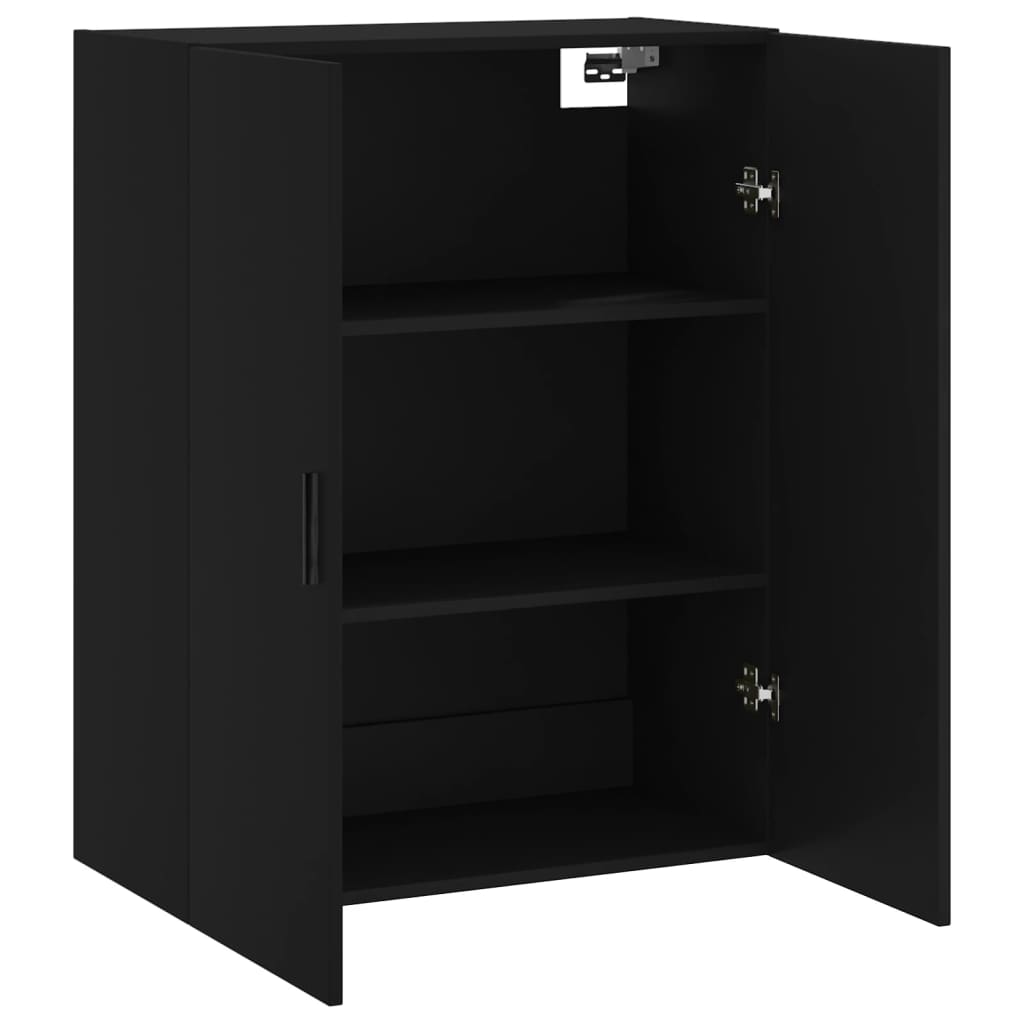 Wandschrank Schwarz 69,5x34x90 cm - Pazzar.ch