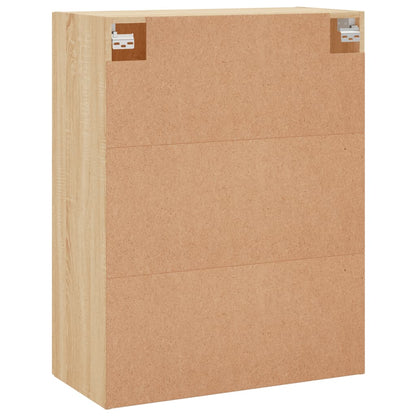 Wandschrank Sonoma-Eiche 69,5x34x90 cm - Pazzar.ch