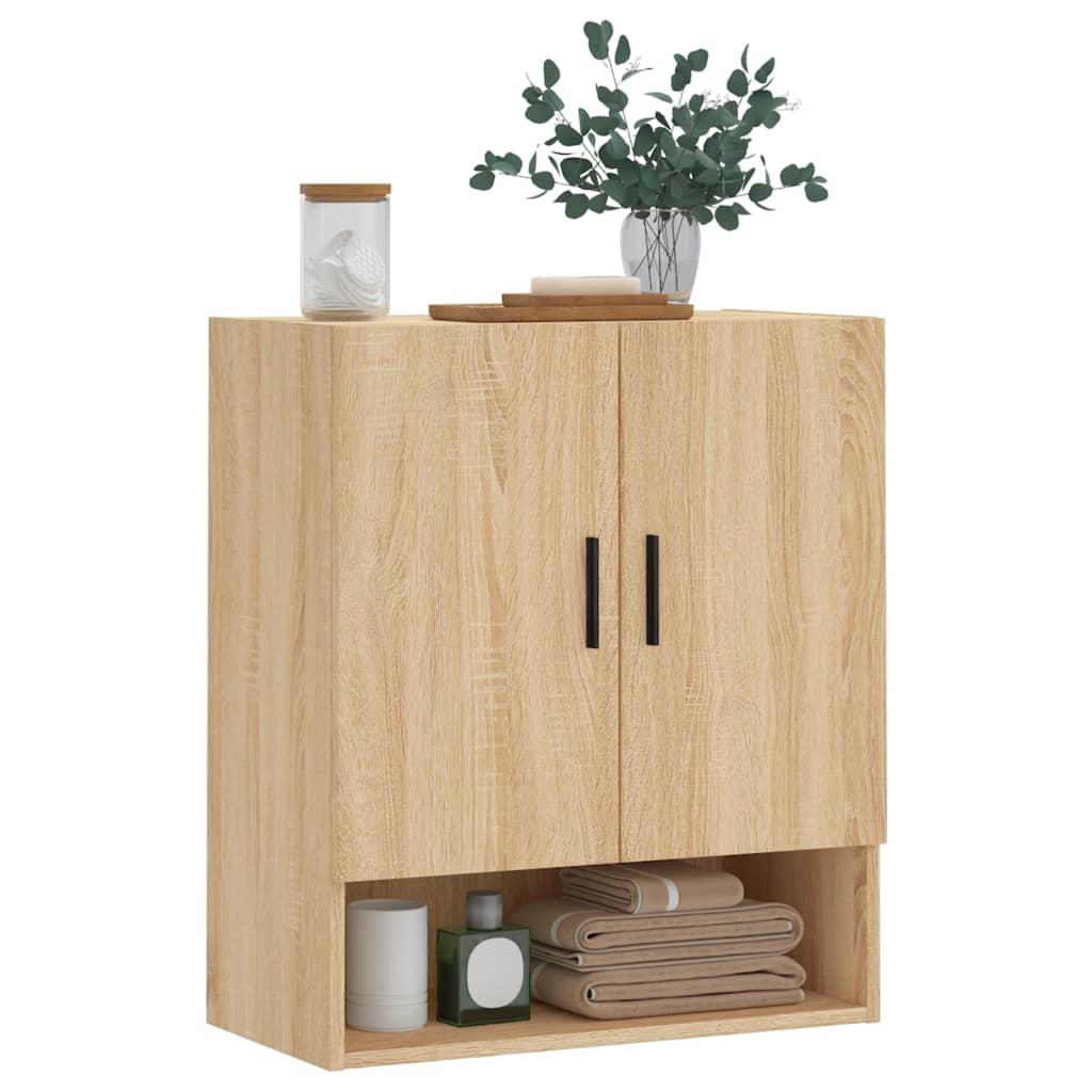 Wandschrank Sonoma-Eiche 60x31x70 cm Holzwerkstoff - Pazzar.ch