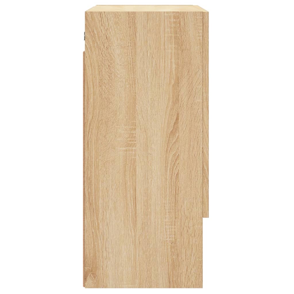 Wandschrank Sonoma-Eiche 60x31x70 cm Holzwerkstoff - Pazzar.ch