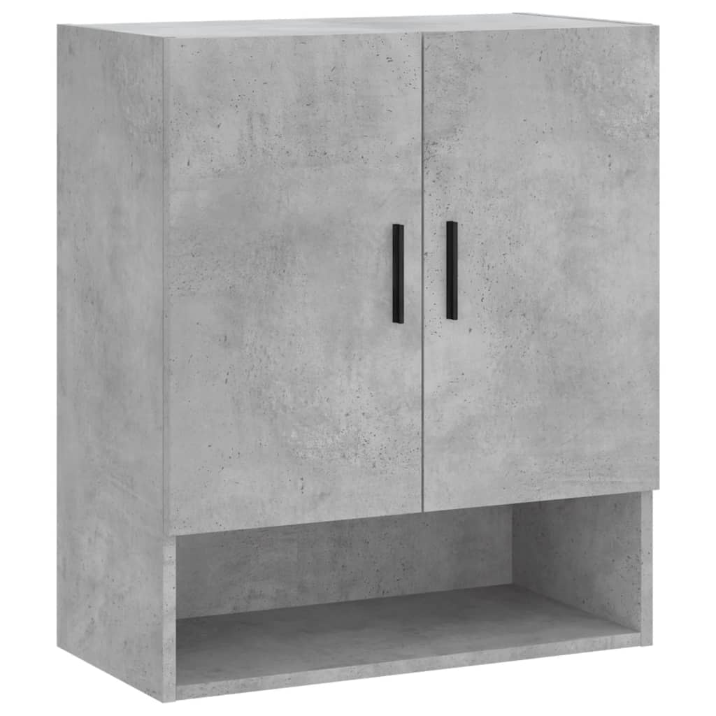 Wandschrank Betongrau 60x31x70 cm Holzwerkstoff - Pazzar.ch