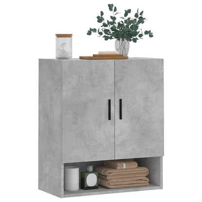 Wandschrank Betongrau 60x31x70 cm Holzwerkstoff - Pazzar.ch