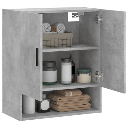 Wandschrank Betongrau 60x31x70 cm Holzwerkstoff - Pazzar.ch
