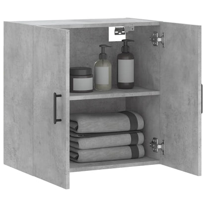Wandschrank Betongrau 60x31x60 cm Holzwerkstoff - Pazzar.ch