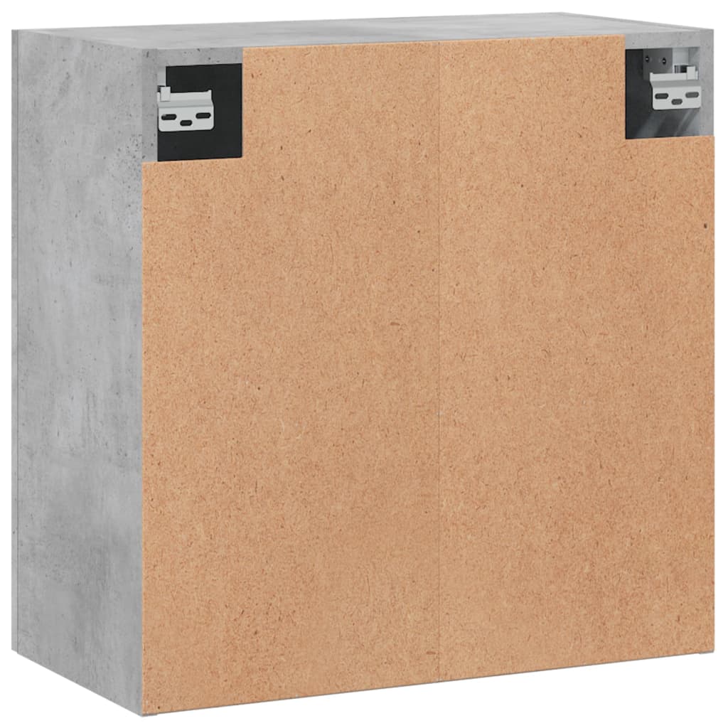 Wandschrank Betongrau 60x31x60 cm Holzwerkstoff - Pazzar.ch